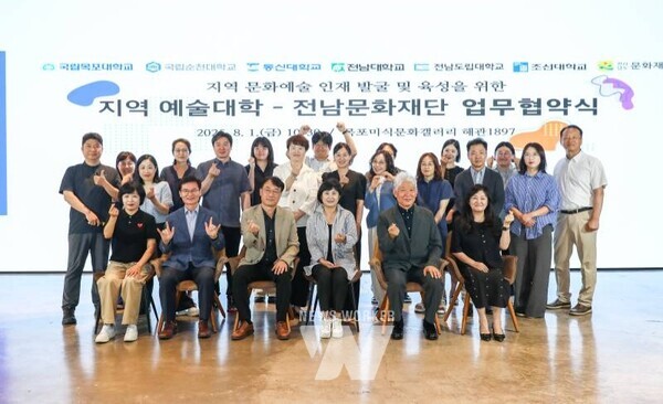 국립순천대학교 애니메이션·문화콘텐츠스쿨, 전남문화재단과 업무협약 체결