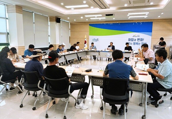 장성군 남면이 축제위원회 회의를 거쳐 소규모 마을축제 구상을 마무리했다.