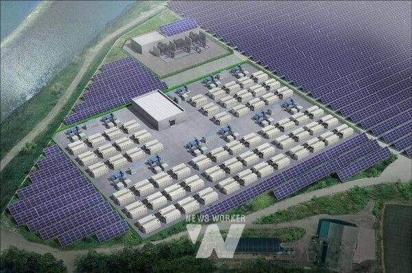 전남개발공사가 참여하는 무안군 80㎿ 규모 BESS 사업 조감도