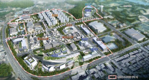순천시 연향들 도시개발사업 조감도