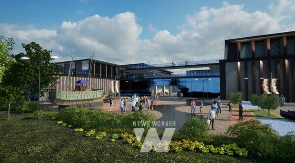 완도군에 들어설 국립해양수산박물관 조감도