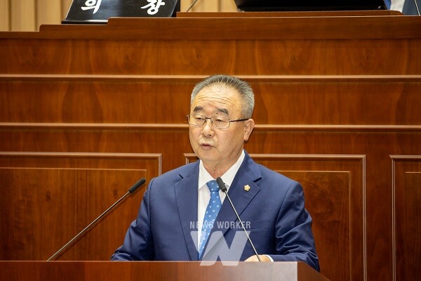 발언하는 박종부 의원