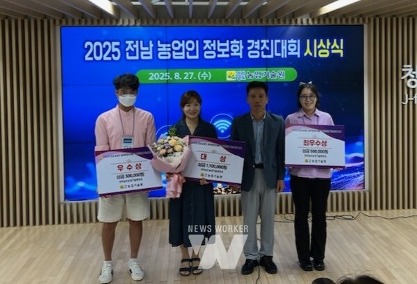 담양군, 전라남도 농업인 정보화경진대회 우수상 수상