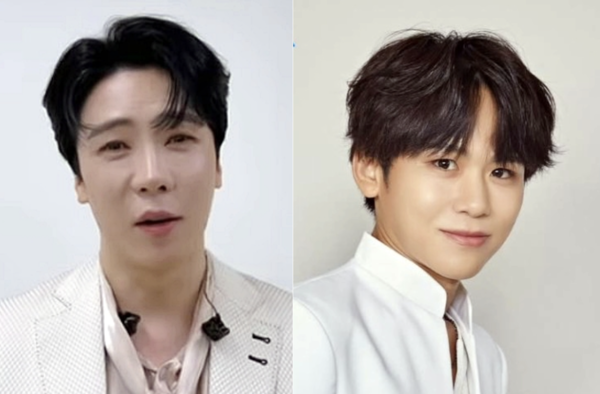 '한일가왕전2' 1회 개인 무대가 통편집된 한일 톱7 에녹(왼쪽)과 타쿠야 [사진=에녹 팬카페·현역가왕 재팬 공식 인스타그램]