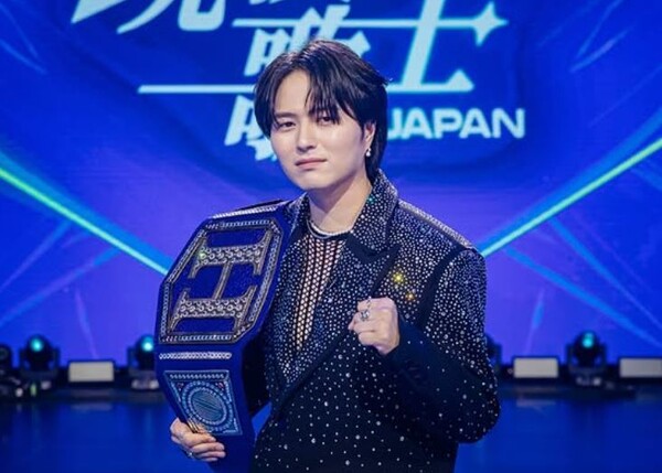 24일 방송한 '현역가왕 재팬' 최종회에서 우승한 타케나카 유다이 [사진=타케나카 유다이 인스타그램]