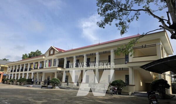 베트남 태풍피해 지역 뚜꽌 초등학교 전경