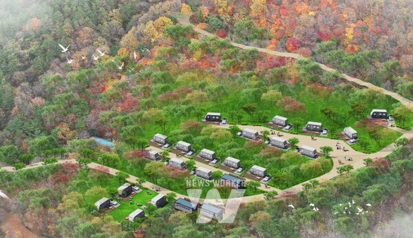 덕남 캠핑장 조감도