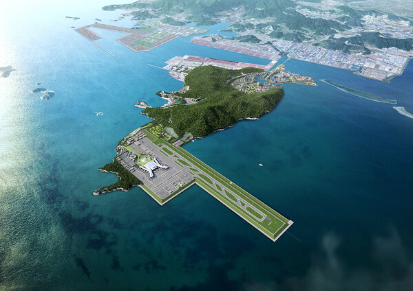 가덕도신공항 조감도 [사진=부산광역시]