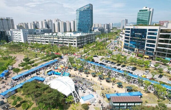 빛가람혁신도시 전경. (사진 제공-나주시)