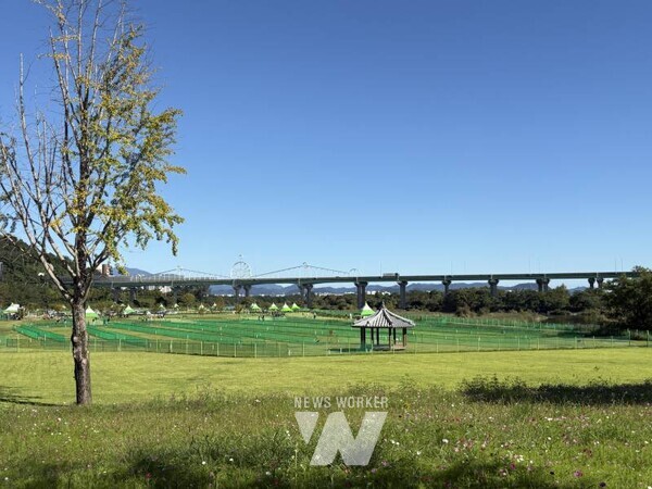 서봉장애인파크골프장 전경