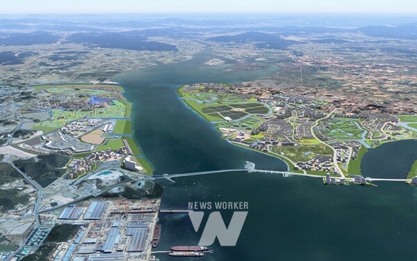 솔라시도 기업도시 조감도