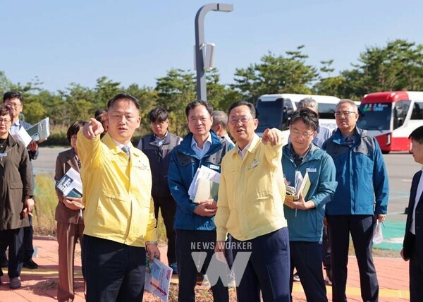 전남 해남군이 오는 16일부터 19일까지 화원면 파인비치 골프링크스에서 열리는 ‘2025 LPGA BMW 레이디스 챔피언십 대회’준비에 박차를 가하고 있다. 