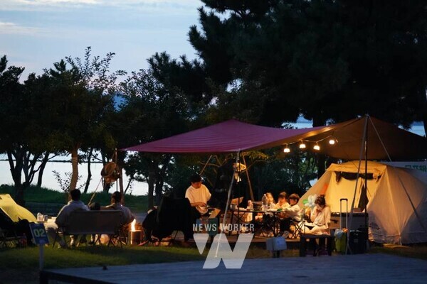 해남 오시아노관광단지에서 캠핑의 모든 것을 체험할 수 있는 전남캠핑관광박람회가 열린다.