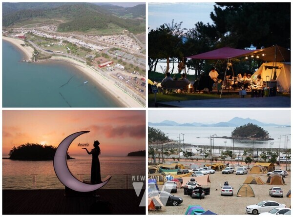 오시아노 캠핑장 전경