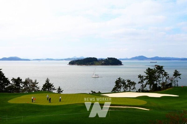 파인비치 골프장 전경