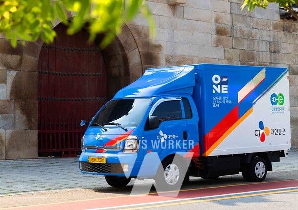 CJ대한통운 택배차량 [사진=CJ대한통운 제공]