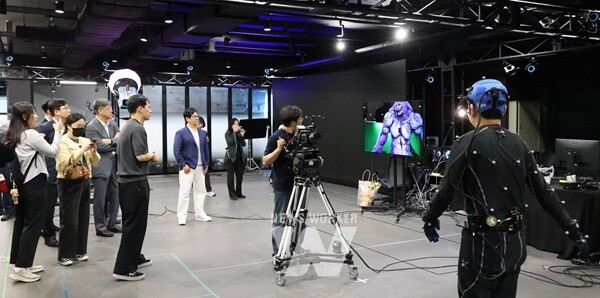 신용보증기금, 웨스트월드 현장 방문해 AI 및 VFX 기술 C-CoP 참여