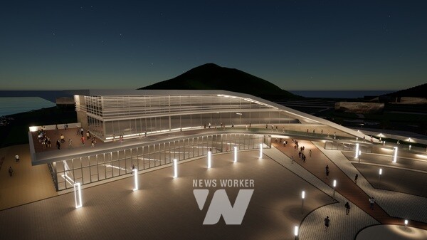 전남국제수묵비엔날레아트센터 조감도