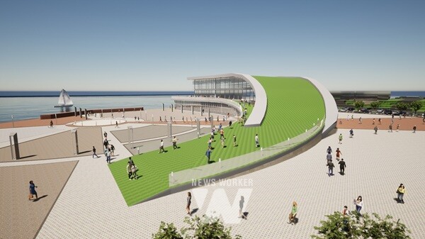 전남국제수묵비엔날레아트센터 조감도