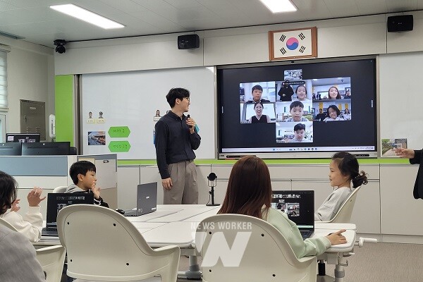 21일 나주중앙초등학교에서 ‘2030 특수학급 수업나눔’이 진행되고 있다.