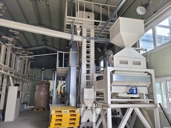 친환경농업 기반구축사업- 함평 백련마을의 잡곡 도정시설(2022년 선정 업체)