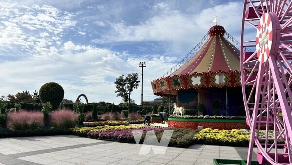 국향대전 중앙광장 전경