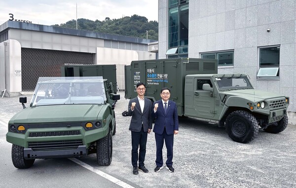 한국자동차연구원은 현대로템, 기아, 방위사업청과 함께 수소 군용 모빌리티를 개발한다. [사진=한국자동차연구원]