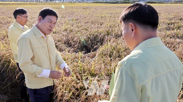 정철원 군수 “피해 농가 어려움 면밀히 살피며 신속한 지원에 최선”