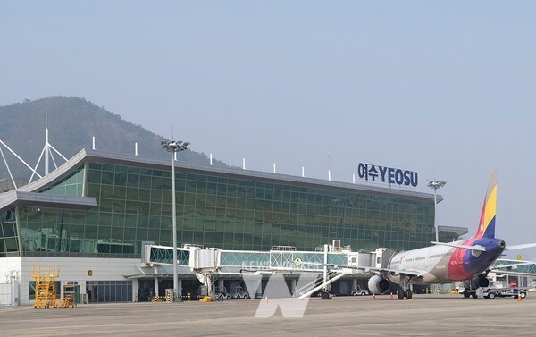 여수공항 전경