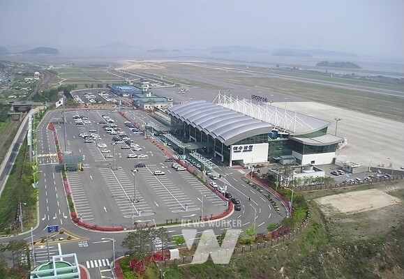 여수공항 전경