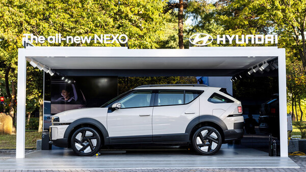 APEC 2025에 전시된 현대차의 수소전기차, 디 올 뉴 넥쏘 [사진=현대자동차그룹]