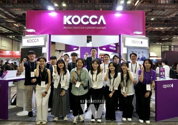 K-콘텐츠 파빌리온 현장