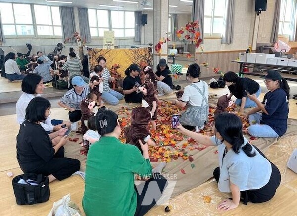 함평군 산모 지원 프로그램 진행모습