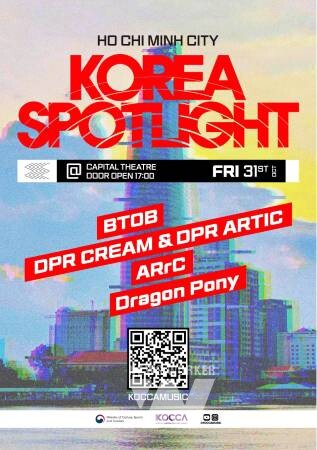 ‘K-팝으로 한·베 음악 교류의 장 확대’... 콘진원, 호찌민서 ‘코리아 스포트라이트 @베트남’ 전석 매진 기록