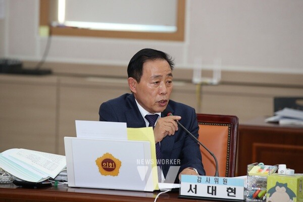 발언하는 서대현 의원(더불어 민주당, 여수2)