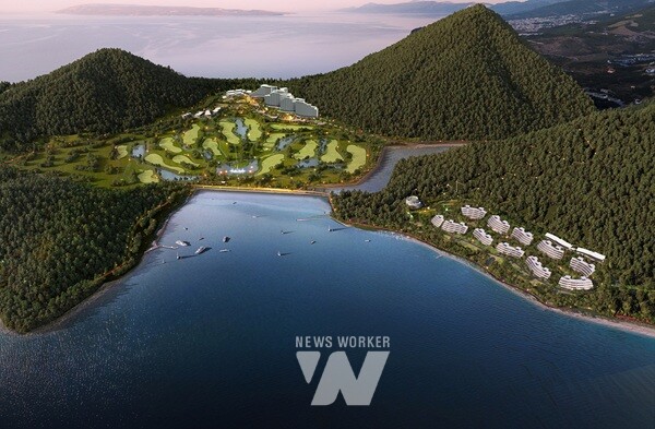 ‘여수 무술목 관광단지’ 조감도