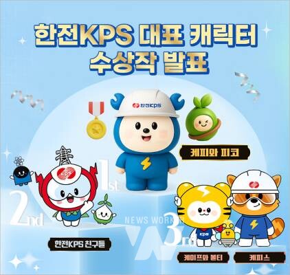 한전KPS 캐릭터 공모전 수상작