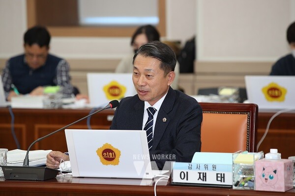 발언하는 전남도의회 이재태 의원 (더불어민주당ㆍ나주3)