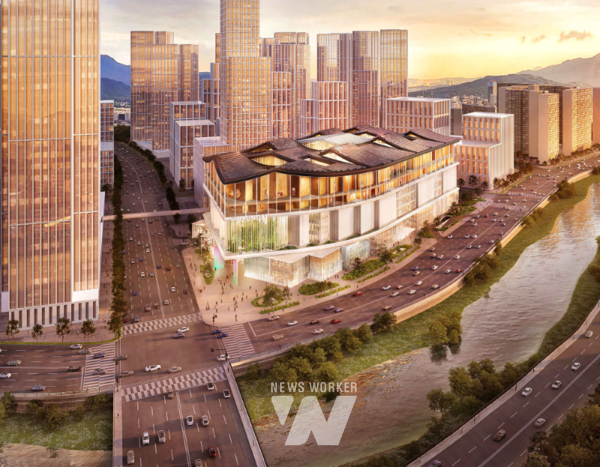 북구 임동 옛 전방·일신방직 부지에 들어설 복합쇼핑몰 ‘더현대 광주’의 착공식이 오는 20일 열린다