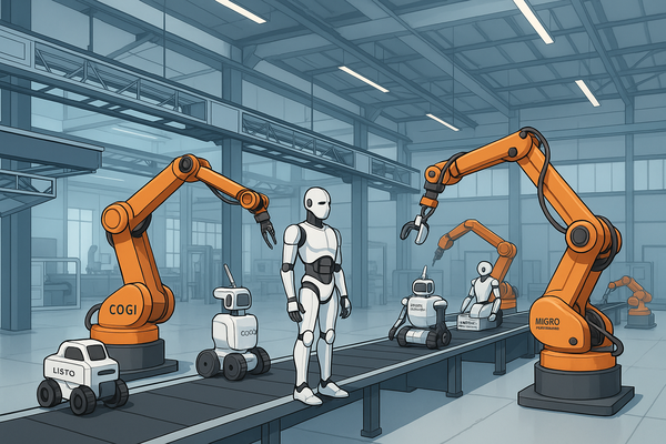 자동화된 공장에서 만드는 로봇 [사진=인공지능(ChatGPT) 생성 이미지]