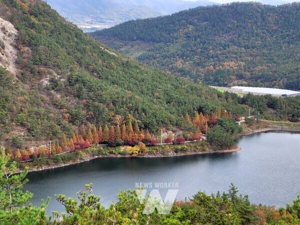 오봉산 해평호수