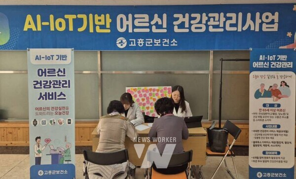전남 고흥군(군수 공영민)은 인공지능(AI)과 사물인터넷(IoT)을 기반으로 추진 중인 어르신 건강관리사업이 건강행태 개선에 긍정적 효과를 거두고 있다