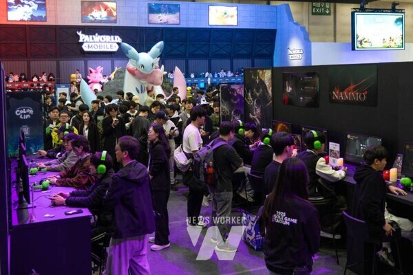 2025 지스타 K콘솔게임 스타디움 현장(개별 체험존)