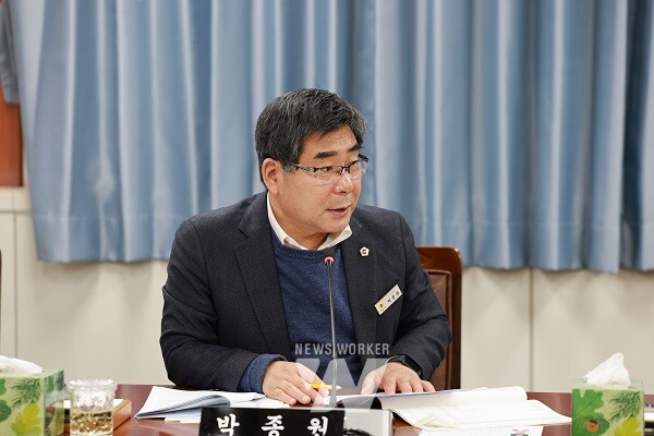 발언하는 박종원 의원(더불어민주당·담양1)
