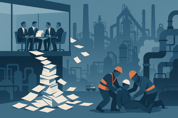 안전 혁신 대책과 달리 현장에선 인명사고가 계속 발생했다. [사진=인공지능(DALL-E) 생성 이미지]