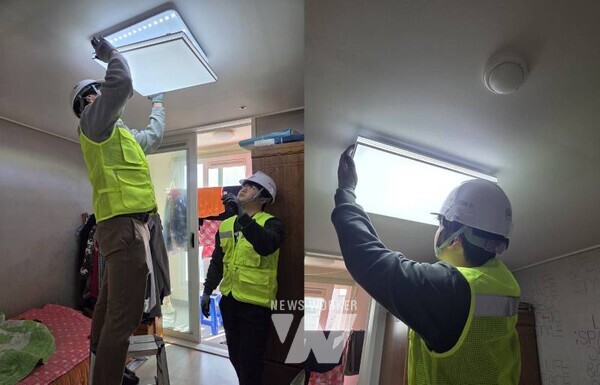 한전KDN(사장 박상형)이 지역의 기후위기 취약계층을 대상으로 추진했던 2025년도 고효율 LED 조명기기 교체 및 리모컨 스위치 설치 사업을 성료했다.