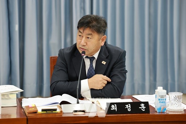 최정훈 도의원 “공무직 직종 늘었지만 업무 분장은 모호”