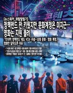 [IB탈탈털기] 정책펀드 판 키웠지만 문화계정은 미지근...영화는 지원 몰... - 뉴스 썸네일 이미지
